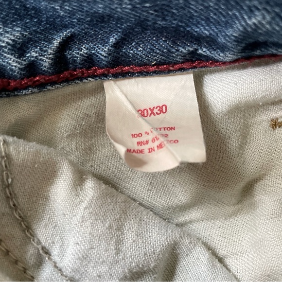 Men’s Arizona Jean Company Denim Distressed Shorts - 30 - Picture 10 of 10